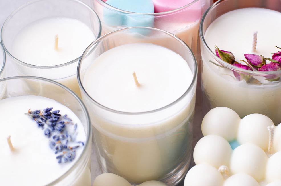 Soy Wax Candles, Assorted Handmade Aroma Candles
